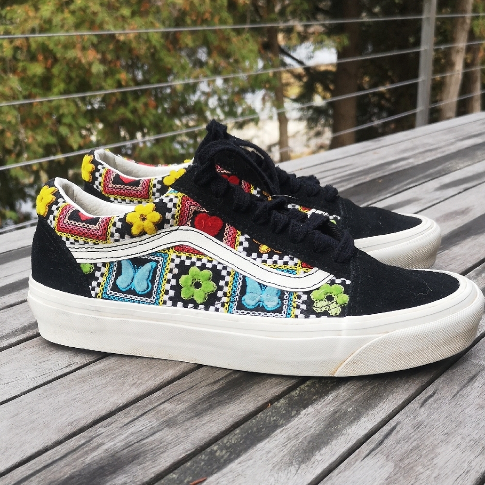 Vans colourful lace-up sneakers
